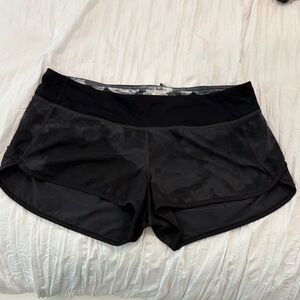 Lululemon Women's Black Athletic Shorts